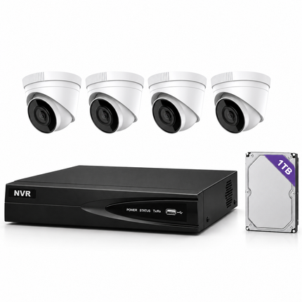 8CH NVR608-Q1 4MP Waterproof Security Camera System