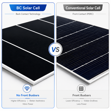 SECUPOE 2-Pack 12W Dual Solar Panel Charger, USB-C 5V with 10ft Cable