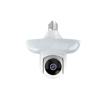 Dual Band Wi-Fi 2.4GHZ&5.8GHZ LED Floodlight Bulb E26/E27 Series HD Security Camera, With AI Human Detection, Two-way Audio, Cloud Storage, Alert Area Detection, 355° Vision, Color Night Vision Smart Network Camera
