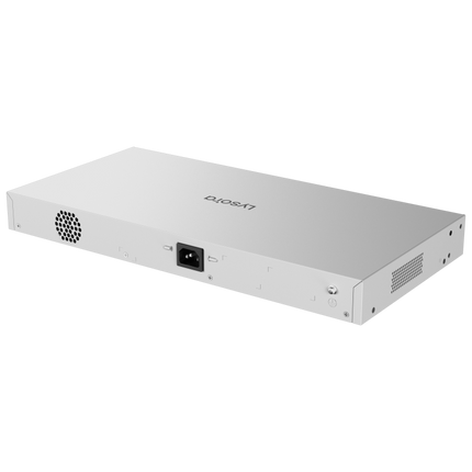 Lysora LCS-24GS-P 24-Port Cloud Managed PoE Switch | 370W PoE Budget