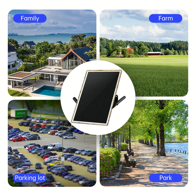 Secueye Outdoor Solar Repeater Wi-Fi Range Extender-2.4GHz Outdoor Wireless Internet Signal Booster With Solar Power 25000mAh Strong Battery Full WiFi Covered For Home